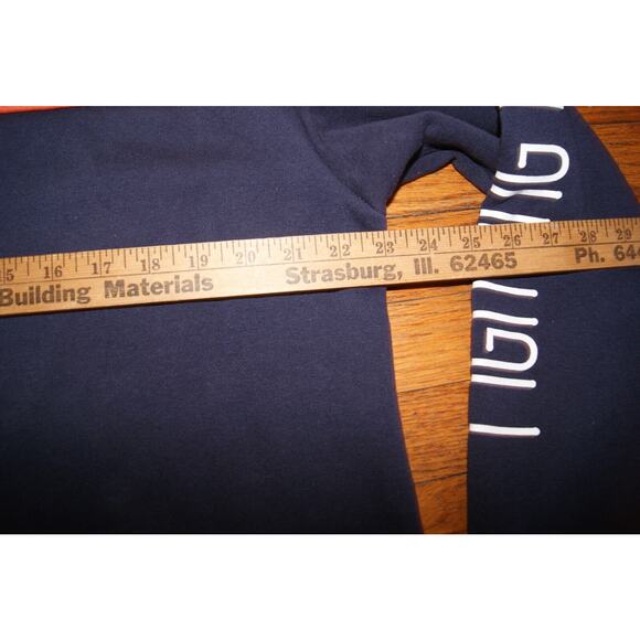 VTG Y2K ILLINOIS FIGHTING ILLINI Large Champion Sweatshirt White Blue Nice! - Picture 7 of 9